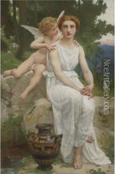 Love's Offering Oil Painting - Guillaume Seignac