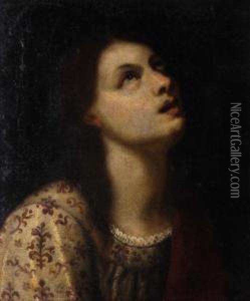 Maddalena In Estasi Oil Painting - Francesco Curradi