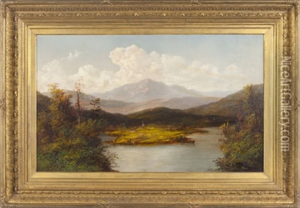 Landscape Oil Painting - William Charles Anthony Frerichs