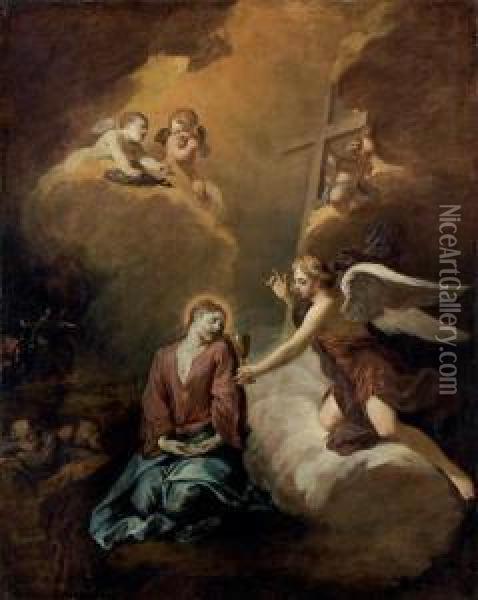 Le Christ Au Mont Des Oliviers Oil Painting - Jacob Souppen Van Van Schuppen