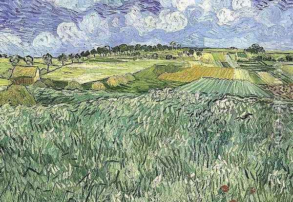 Plain Near Auvers Oil Painting - Vincent Van Gogh