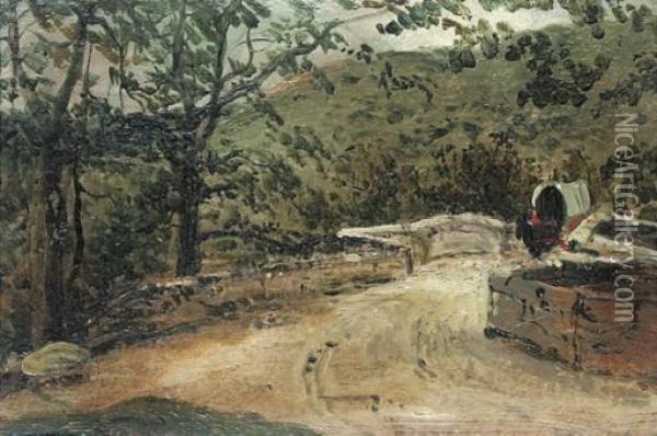 Ashburton Oil Painting - Frederick Waters Watts