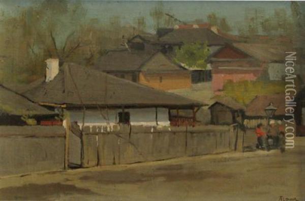 Peisaj Rural Oil Painting - Jean-Marie Gaspar