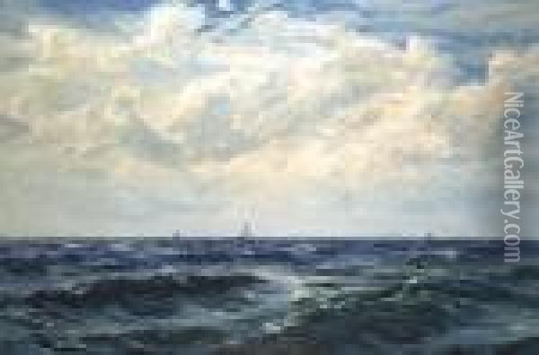 Summer At Sea Oil Painting - Henry Moore