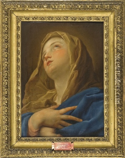 Santa In Estasi Oil Painting - Pompeo Girolamo Batoni