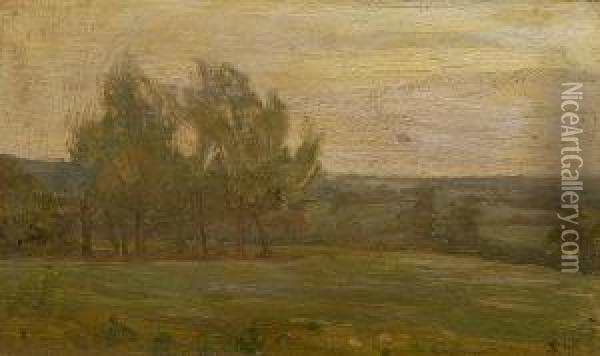 Rural Landscape Oil Painting - Elliott Seabrooke