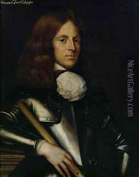 Thomas 1635-1689 2nd Lord Culpeper Oil Painting - Adriaen Hanneman