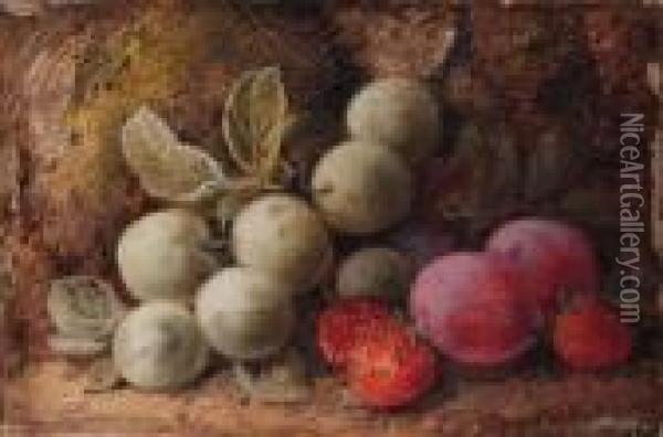 A Pair Of Still Lifes Oil Painting - George Clare