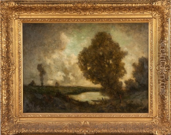 September Afternoon Oil Painting - Robert Crannell Minor