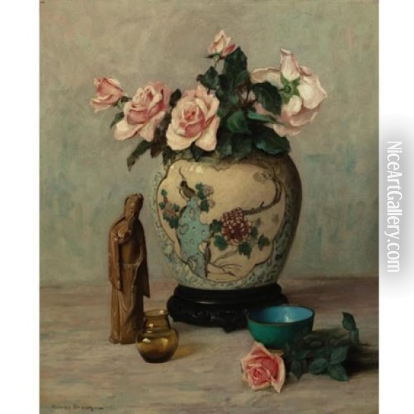 The Persian Jar Oil Painting - Maurice Braun