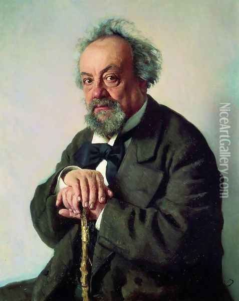 Aleksey Pisemsky Oil Painting - Ilya Efimovich Efimovich Repin