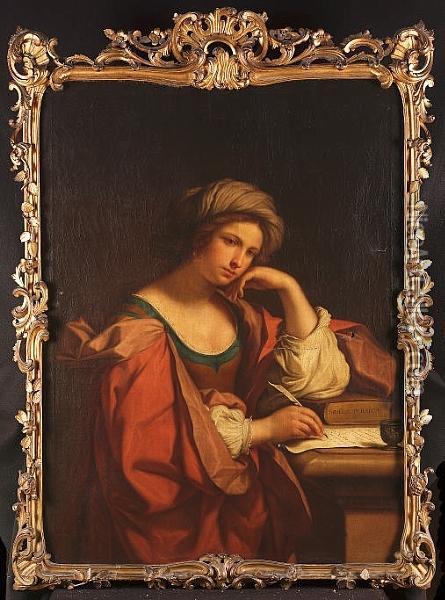 The Persian Sybil Oil Painting - Guercino