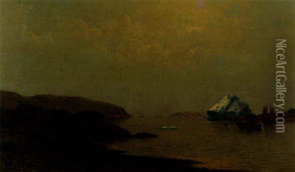 Larbrador Coastal Scene Oil Painting - William Bradford