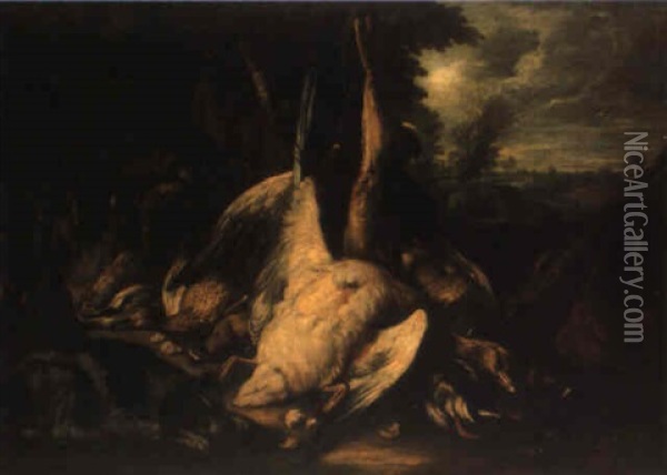 Natura Morta Oil Painting - Baldassare De Caro