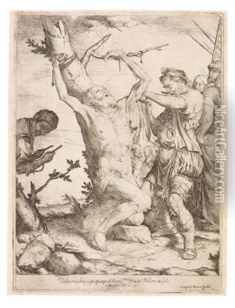 Das Martyrium Des Heiligen Bartholomaus Oil Painting - Jusepe de Ribera