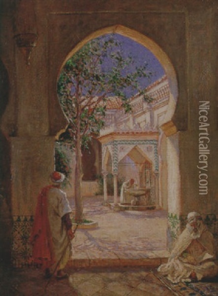 Mezquita De Kebin Oil Painting - Addison Thomas Millar