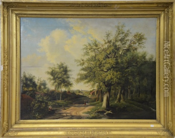 Paysage Romantique Oil Painting - Adrianus van Everdingen