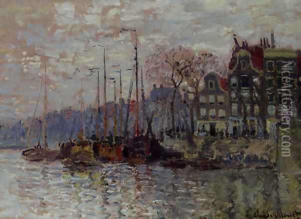 Amsterdam Oil Painting - Claude Oscar Monet