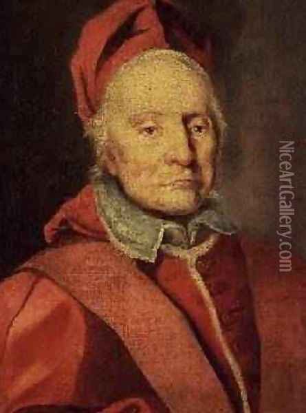 Pope Clement XI 1649-1721 Oil Painting - Carlo Maratta or Maratti