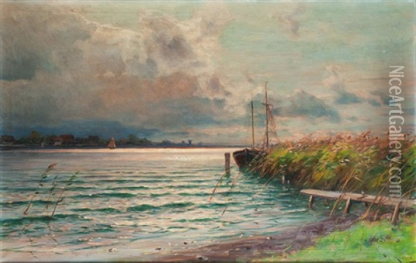 An Der Ostsee Oil Painting - Walter Moras