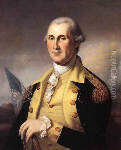 George Washington Oil Painting - James Peale