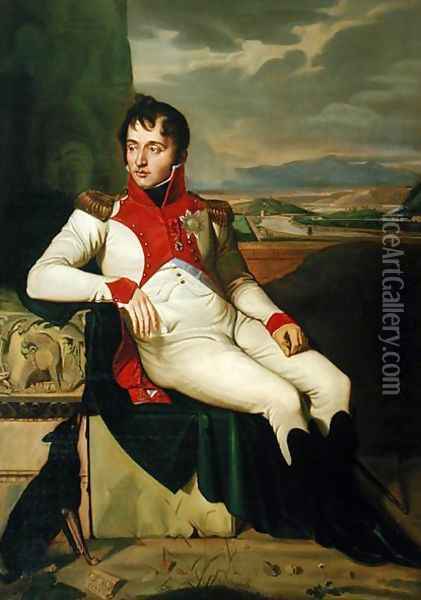 Louis Bonaparte (1778-1846) Oil Painting - Jean Baptiste Joseph Wicar