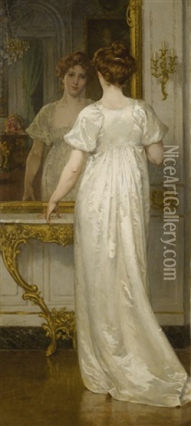 Woman Of The Empire Oil Painting - Walter MacEwen