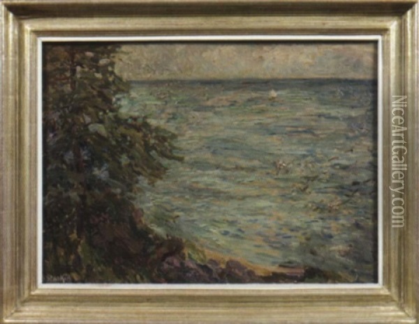 Am Bodensee Oil Painting - Erwin Starker