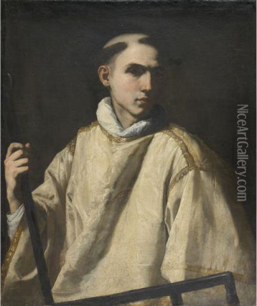 Saint Laurent Oil Painting - Jusepe de Ribera