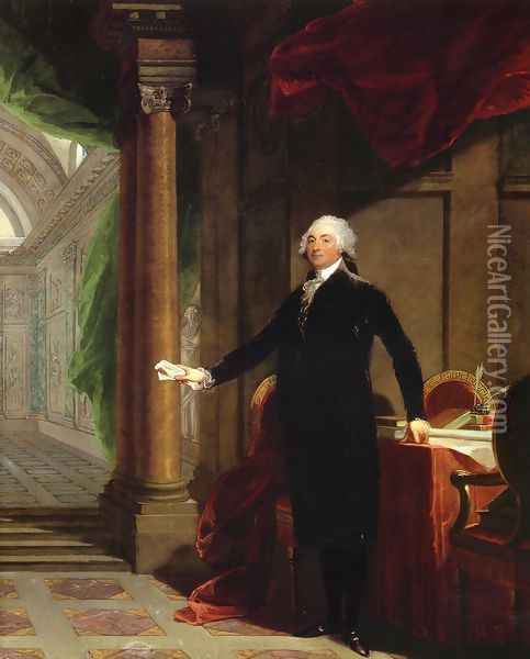 William Bingham Oil Painting - Gilbert Stuart