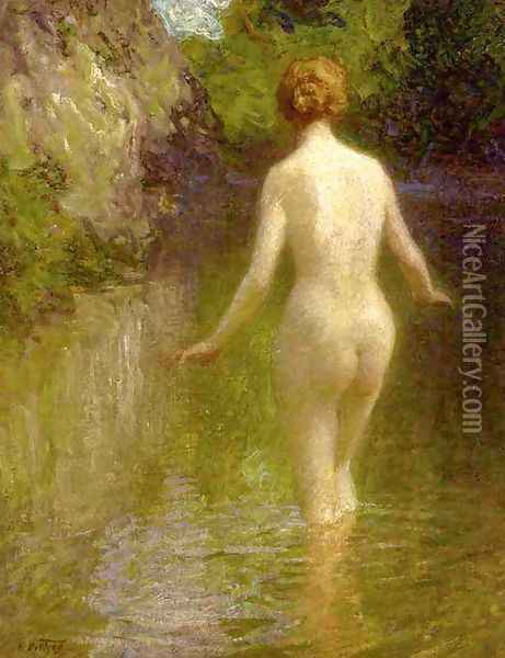 Nude Oil Painting - Edward Henry Potthast