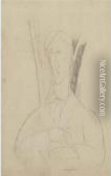 Portrait De Jeune Homme Oil Painting - Amedeo Modigliani