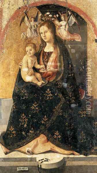 Madonna and Child Oil Painting - Antonello da Messina Messina