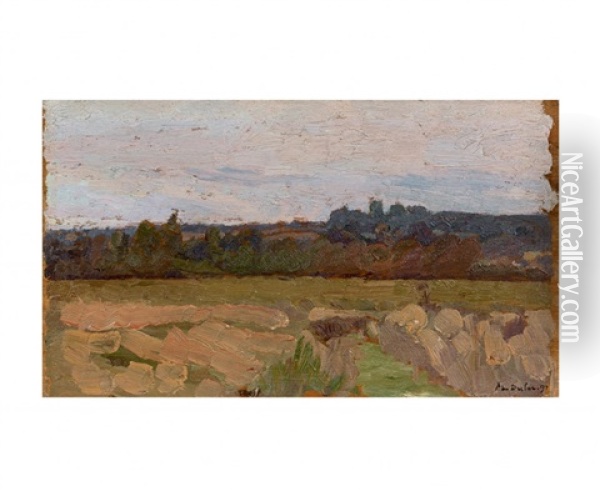 Paysage Oil Painting - Charles-Marie Dulac
