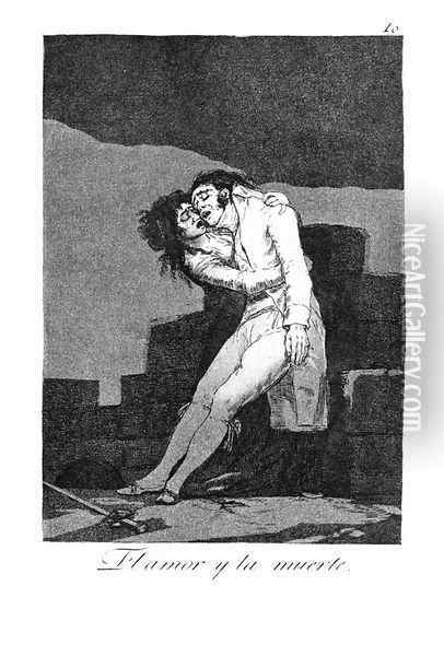 Caprichos(10) Oil Painting - Francisco De Goya y Lucientes