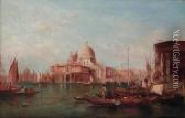 Laguna, Venice Oil Painting - Alfred Pollentine