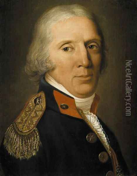 Portrait of Onofrio Boni c. 1801 Oil Painting - Gaspare Landi