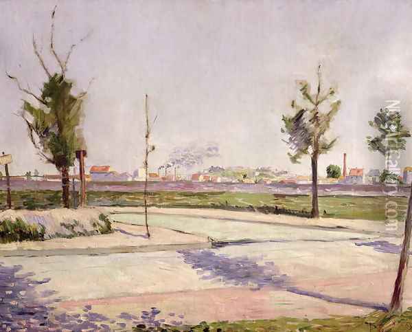 The Road to Gennevilliers, 1883 Oil Painting - Paul Signac