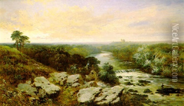 Richmond, N. Yorks Oil Painting - Edward H. Niemann