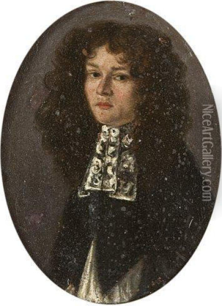 Portrait De Gentilhomme Oil Painting - Carlo Maratta or Maratti