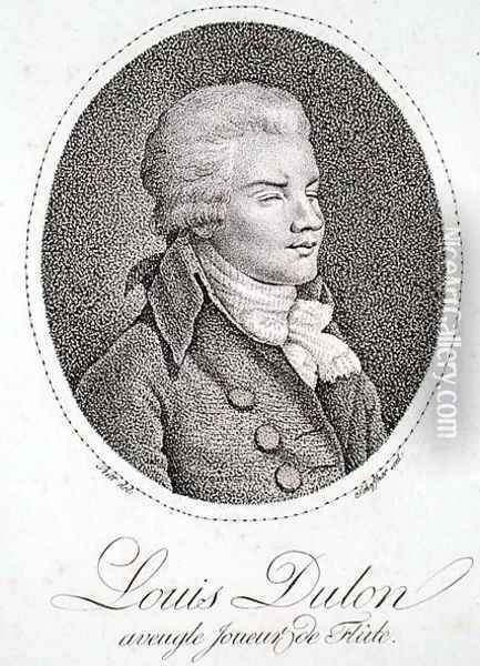 Louis Dulon, engraved by Scheffner Oil Painting - Pritt
