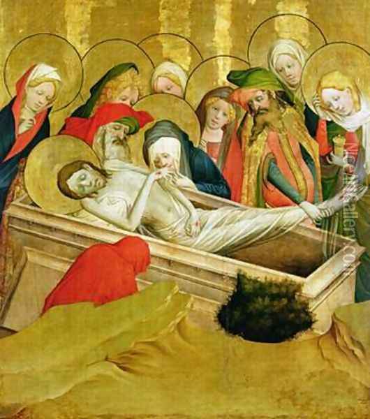 The Entombment Oil Painting - Francke Master
