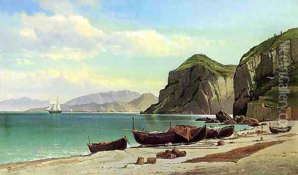 Marina Grande - Capri Oil Painting - Charles Temple Dix