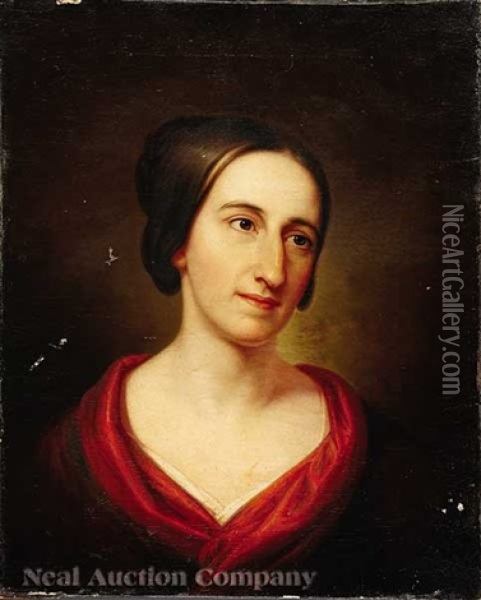 Portrait Of Mary Davenport Kimball Oil Painting - Rembrandt Peale