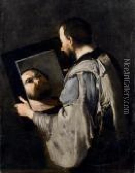 Filosofo Allo Specchio Oil Painting - Jusepe de Ribera
