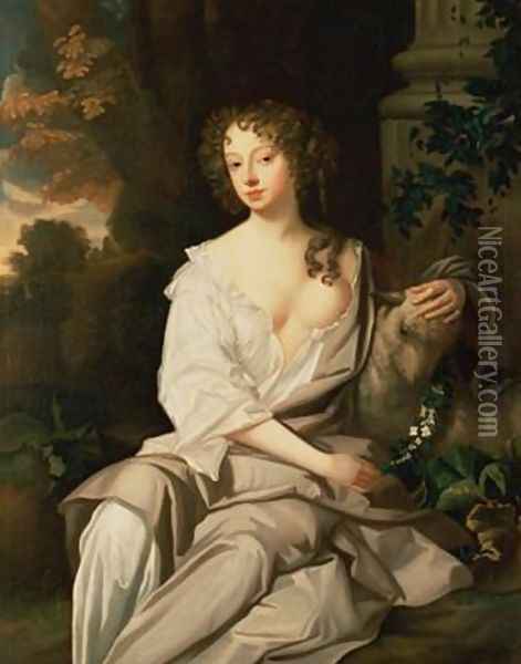 Nell Gwynne 1650-87 Oil Painting - Sir Peter Lely