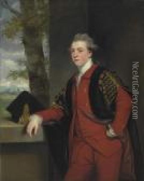 Portrait Of Francis Basset Oil Painting - Sir Joshua Reynolds