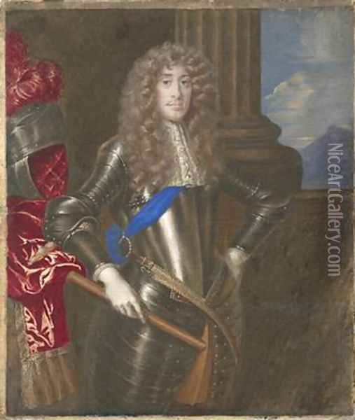 James II as Duke of York Oil Painting - Sir Peter Lely