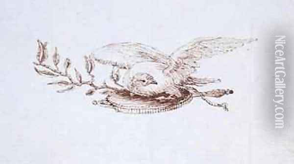 Drawing from Michael Faradays scrapbook 24 Oil Painting - Michael Faraday