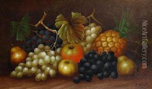 Still Life Of Fruit Oil Painting - Edwin Steele